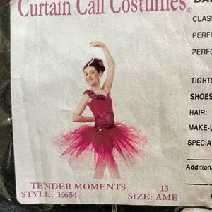 Curtain Call Costumes Pink Tutu Dress for Kids